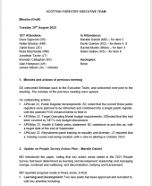 SET Minutes - 30 August 2022